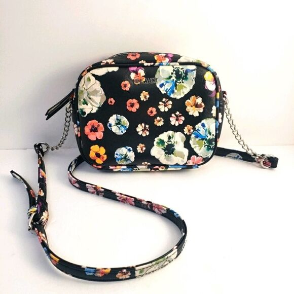Nine west floral crossbody - Picture 1 of 4
